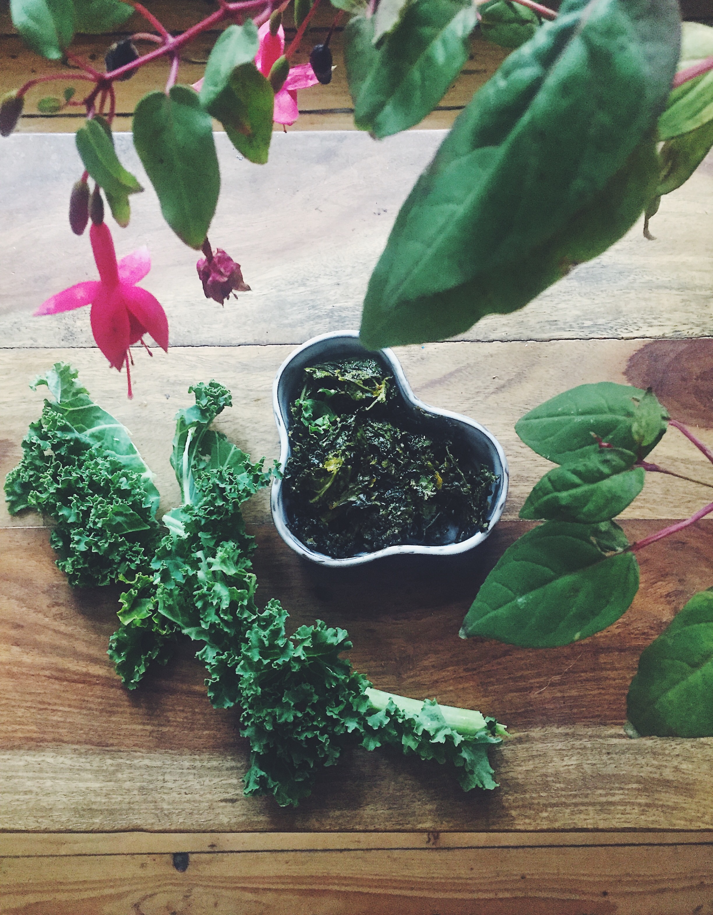 Cheesy Vegan Kale Chips Kalya